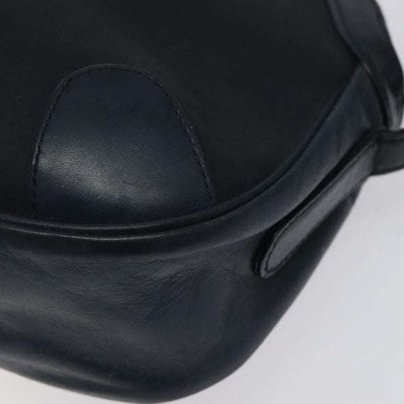 Burberrys Shoulder Bag Canvas Navy Auth ti2948