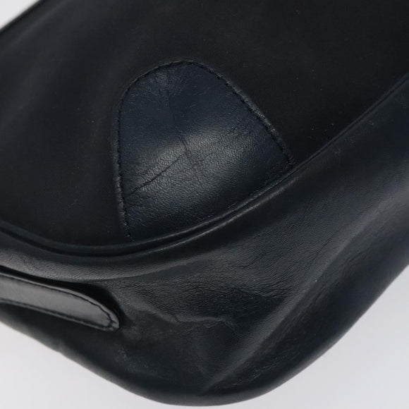 Burberrys Shoulder Bag Canvas Navy Auth ti2948