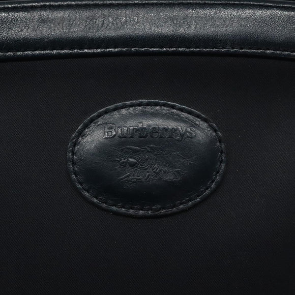 Burberrys Shoulder Bag Canvas Navy Auth ti2948