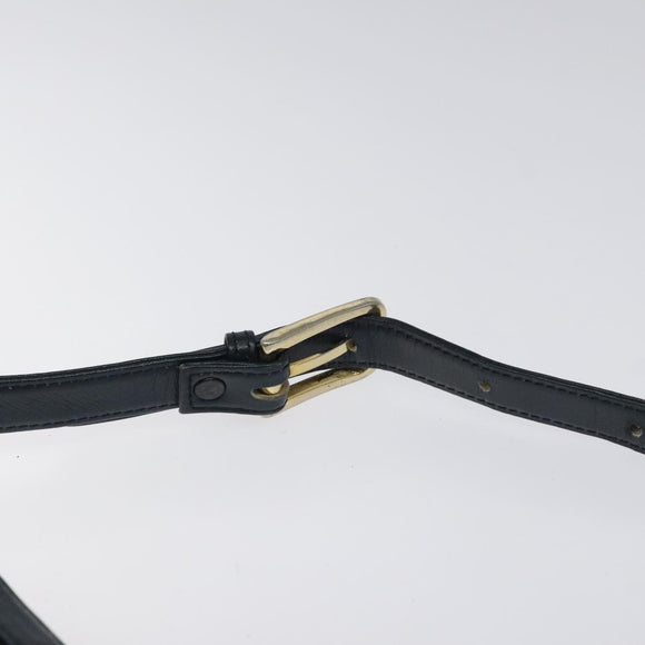 Burberrys Shoulder Bag Canvas Navy Auth ti2948