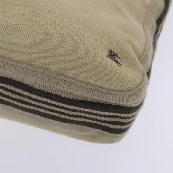 BURBERRY Blue Label Tote Bag Canvas Beige Auth ti2949