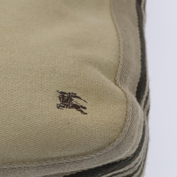 BURBERRY Blue Label Tote Bag Canvas Beige Auth ti2949