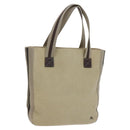 BURBERRY Blue Label Tote Bag Canvas Beige Auth ti2949-1