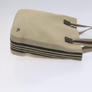 BURBERRY Blue Label Tote Bag Canvas Beige Auth ti2949-3