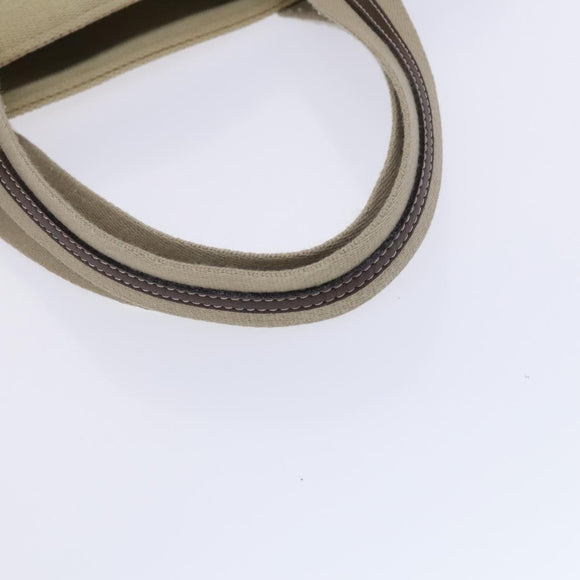 BURBERRY Blue Label Tote Bag Canvas Beige Auth ti2949