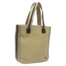 BURBERRY Tote Bag Canvas Beige Auth ti2950-1