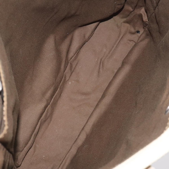 BURBERRY Tote Bag Canvas Beige Auth ti2950