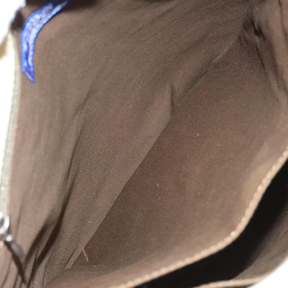 BURBERRY Tote Bag Canvas Beige Auth ti2950