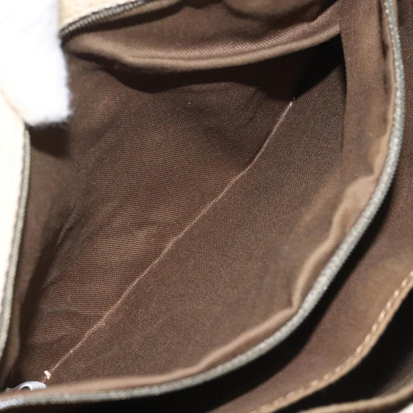 BURBERRY Tote Bag Canvas Beige Auth ti2950