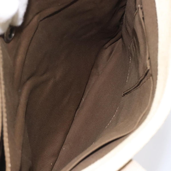 BURBERRY Tote Bag Canvas Beige Auth ti2950