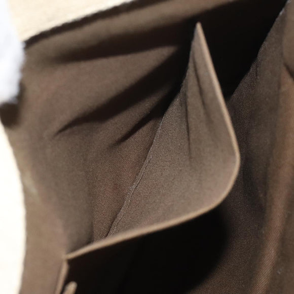 BURBERRY Tote Bag Canvas Beige Auth ti2950