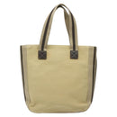 BURBERRY Tote Bag Canvas Beige Auth ti2950-2