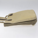 BURBERRY Tote Bag Canvas Beige Auth ti2950-4