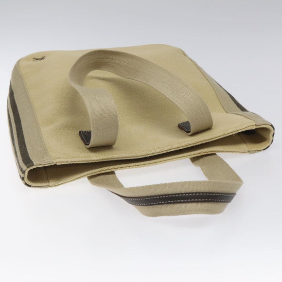 BURBERRY Tote Bag Canvas Beige Auth ti2950