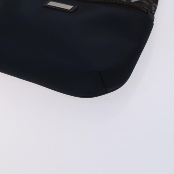 BURBERRY Black label Shoulder Bag Nylon Navy Auth ti2951