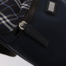 BURBERRY Black label Shoulder Bag Nylon Navy Auth ti2951-10