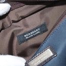 BURBERRY Black label Shoulder Bag Nylon Navy Auth ti2951-12