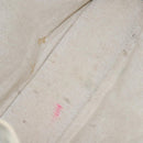 HERMES New Fourre Tout MM Hand Bag Canvas Beige Silver Auth ti2953-11