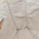 HERMES New Fourre Tout MM Hand Bag Canvas Beige Silver Auth ti2953-18