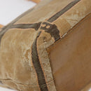 FENDI Hand Bag Nylon Beige Auth ti2956-13