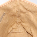 FENDI Hand Bag Nylon Beige Auth ti2956-17