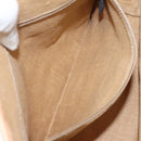 FENDI Hand Bag Nylon Beige Auth ti2956-19