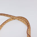 FENDI Hand Bag Nylon Beige Auth ti2956-8