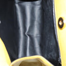 TORY BURCH Bally Tote Bag PVC Leather 2 Set Black Yellow Auth ti2961-17