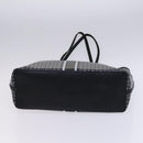 TORY BURCH Bally Tote Bag PVC Leather 2Set Black Yellow Auth ti2961-7