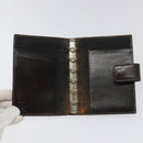 FENDI Zucca Canvas Day Planner Cover Brown Black Auth ti2962-14