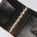 FENDI Zucca Canvas Day Planner Cover Brown Black Auth ti2962-17