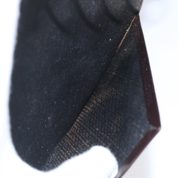 FENDI Zucca Canvas Day Planner Cover Brown Black Auth ti2962