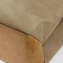 Burberrys Nova Check Blue Label Hand Bag Canvas Brown Auth ti2966-15