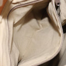 Burberrys Nova Check Blue Label Hand Bag Canvas Brown Auth ti2966-12