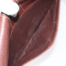 Burberrys Clutch Bag Leather Brown Auth ti2967-12