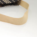 BURBERRY Shoulder Bag Canvas Navy Silver Auth ti2969-7