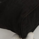 FENDI Zucca Canvas Tote Bag Black Auth ti2972-9