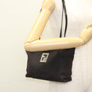 FENDI Zucca Canvas Tote Bag Black Auth ti2972-23