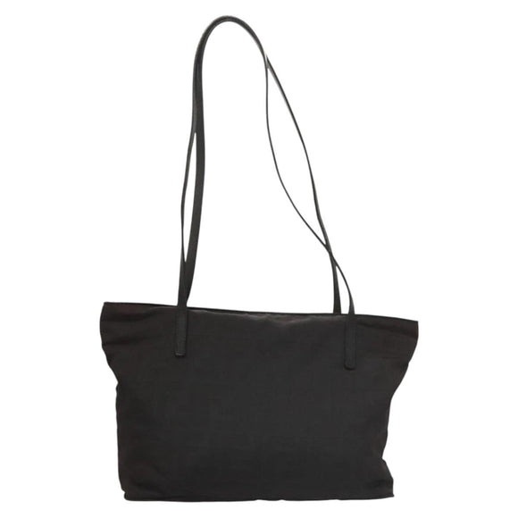 FENDI Zucca Canvas Tote Bag Black Auth ti2972