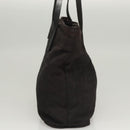 FENDI Zucca Canvas Tote Bag Black Auth ti2972-4