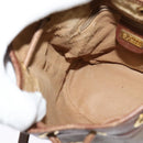 GUCCI Micro GG Supreme Shoulder Bag Beige Gold 007 86 0044 Auth ti2975-19