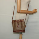 GUCCI Micro GG Supreme Shoulder Bag Beige Gold 007 86 0044 Auth ti2975-21