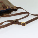 GUCCI Micro GG Supreme Shoulder Bag Beige Gold 007 86 0044 Auth ti2975-7