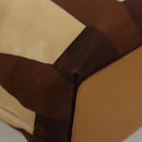 GUCCI Hand Bag Nylon Brown 002 9099 Auth ti2976-10