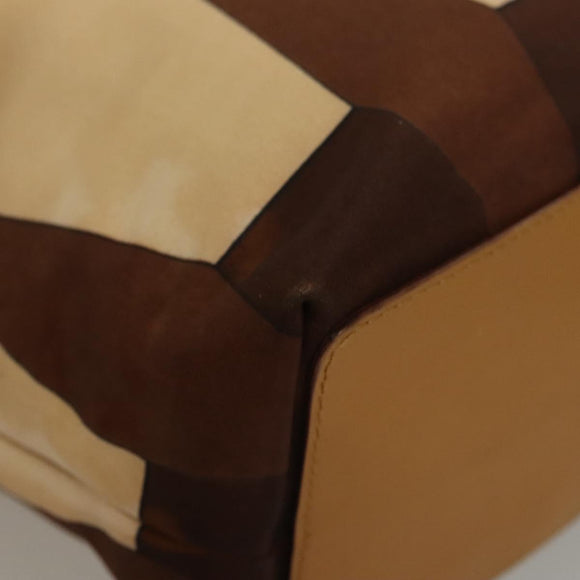 GUCCI Hand Bag Nylon Brown 002 9099 Auth ti2976