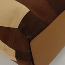 GUCCI Hand Bag Nylon Brown 002 9099 Auth ti2976-12