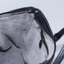 GUCCI Hand Bag Suede 2way Black Silver Auth ti2978-21