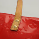 LOUIS VUITTON Monogram Vernis Reade PM Hand Bag Red Rouge M91088 LV Auth ti2980-9