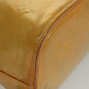 LOUIS VUITTON Monogram Vernis Houston Hand Bag Gris M91053 LV Auth ti2981-9