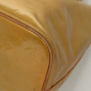 LOUIS VUITTON Monogram Vernis Houston Hand Bag Gris M91053 LV Auth ti2981-14